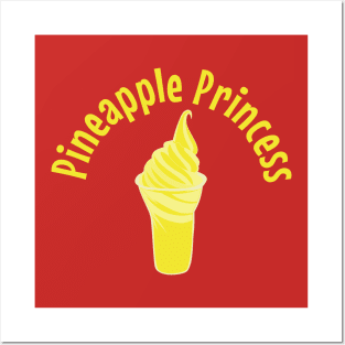 Pineapple Princess Shirt Posters and Art